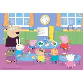 Puzzle Peppa Pig la scoala 35 piese